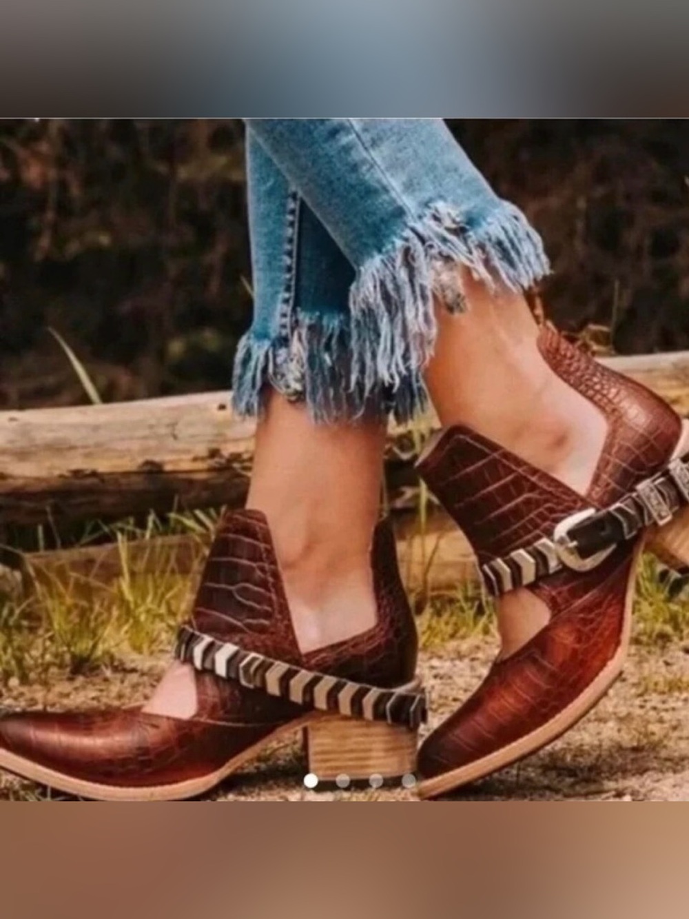 Freebies Blade Wine Croco